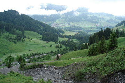 View towards Adelboden