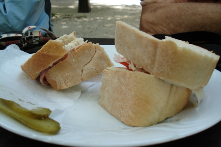 A Slovenian sandwich