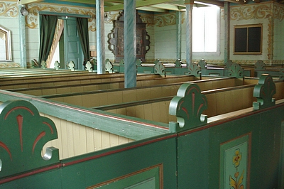 Church box pews