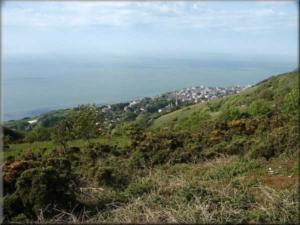 View of Ventnor from the Radar site